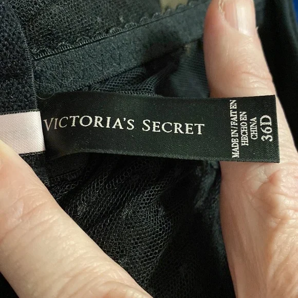 VS BLK Sexy Little Things Nightgown, 36D. *P1060 - Picture 9 of 9